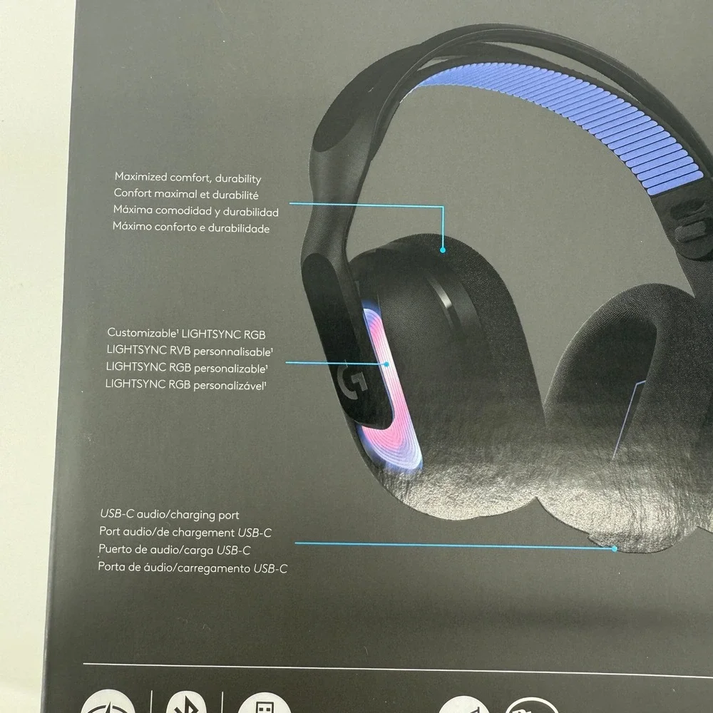 Logitech G522 Lightspeed Wireless Gaming Headset for PC/PS5 BRAND NEW